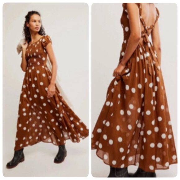 Free People ULTRAVIOLET MAXI DRESS SIZE SMALL - Picture 5 of 16